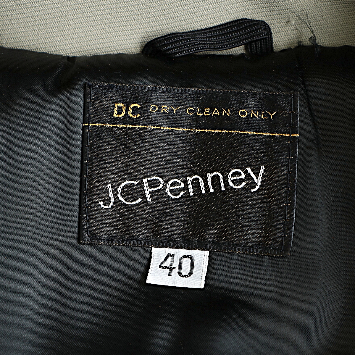 70s J.C.Penney 襟ボア ギャングコート 40R タグ付き – khaki select ...