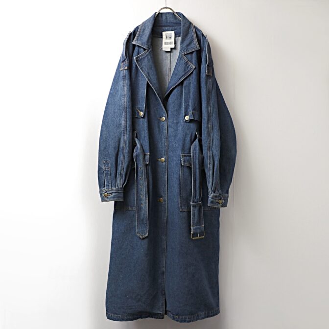 80s~ TOGETHER デニム コート 古着