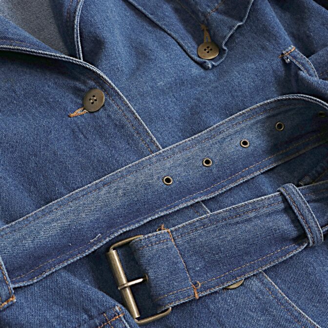 80s~ TOGETHER デニム コート 古着