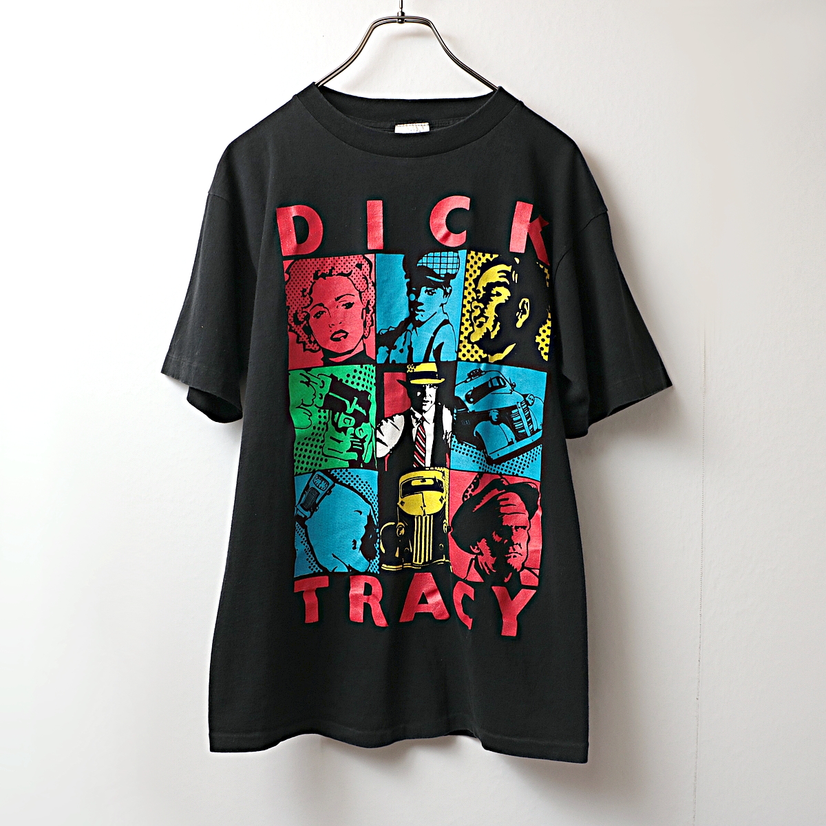 90s DICK TRACY ディックトレイシー アメコミ ムービー Tシャツ used 