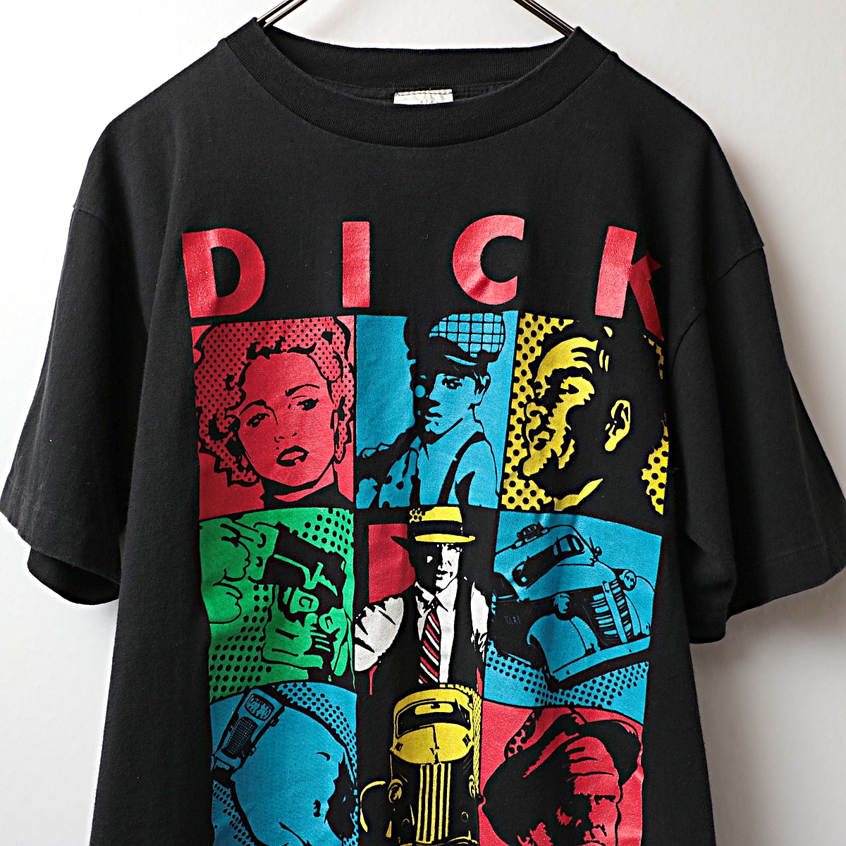 90s DICK TRACY ディックトレイシー アメコミ ムービー Tシャツ used 