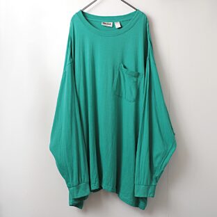 KINGSIZE キングサイズ ビッグシルエット 長袖 クルーネック カットソー 古着 used