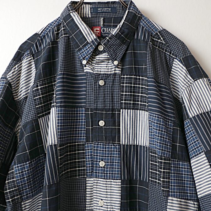 チャップス ラルフ パッチワーク シャツ