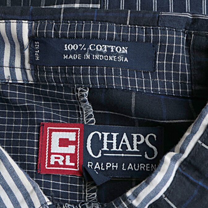 チャップス ラルフ パッチワーク シャツ