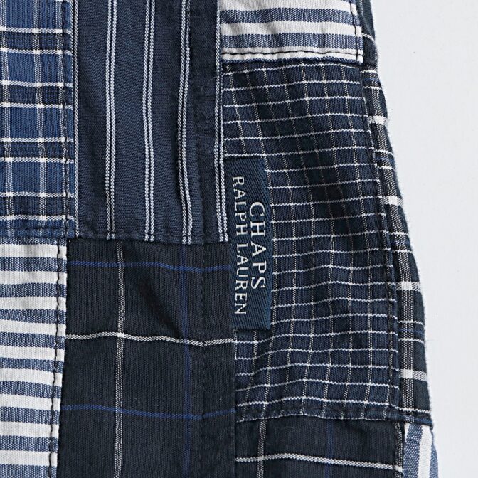 チャップス ラルフ パッチワーク シャツ