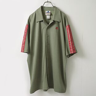 adidas アディダス ジャージー ”3stripes” 半袖 シャツ 古着 used
