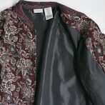 ホワイトスタッグ 柄 ジャケット 古着