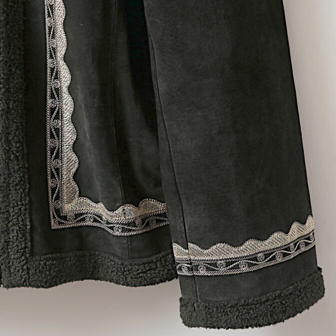 ホワイトスタッグ レザージャケット スエード