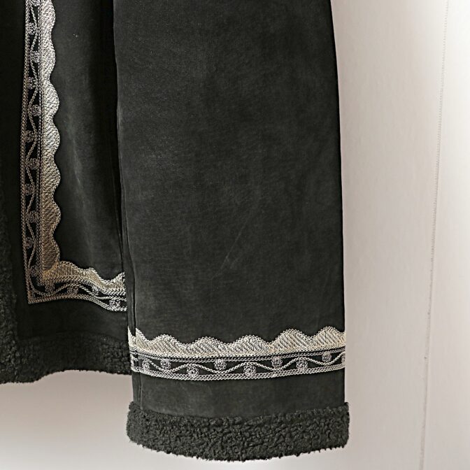 ホワイトスタッグ レザージャケット スエード