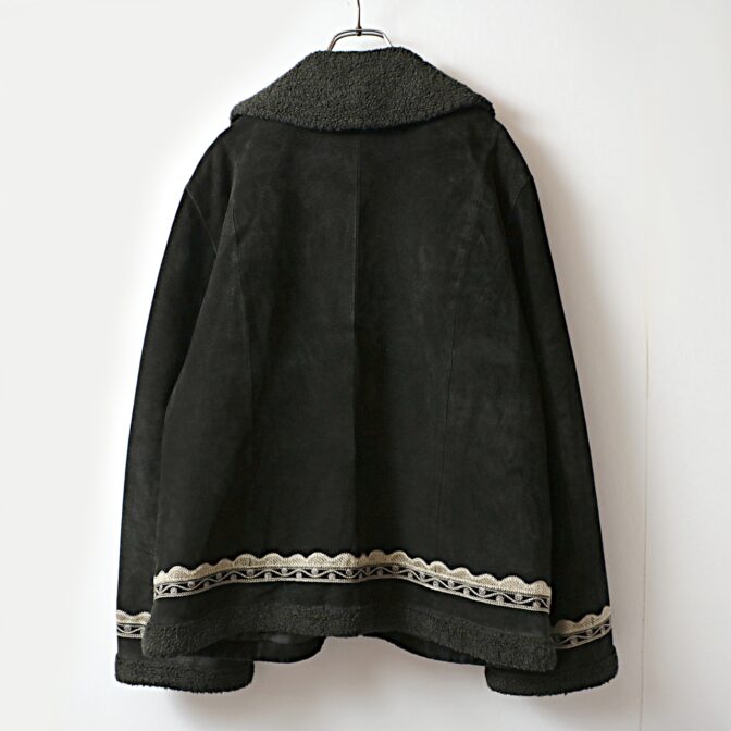 ホワイトスタッグ レザージャケット スエード