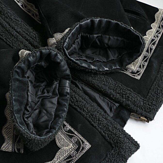 ホワイトスタッグ レザージャケット スエード