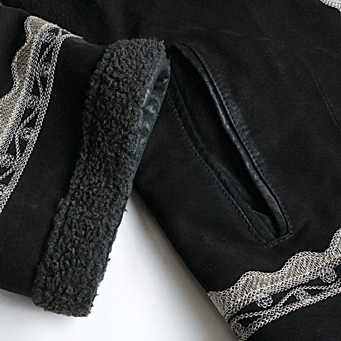 ホワイトスタッグ レザージャケット スエード