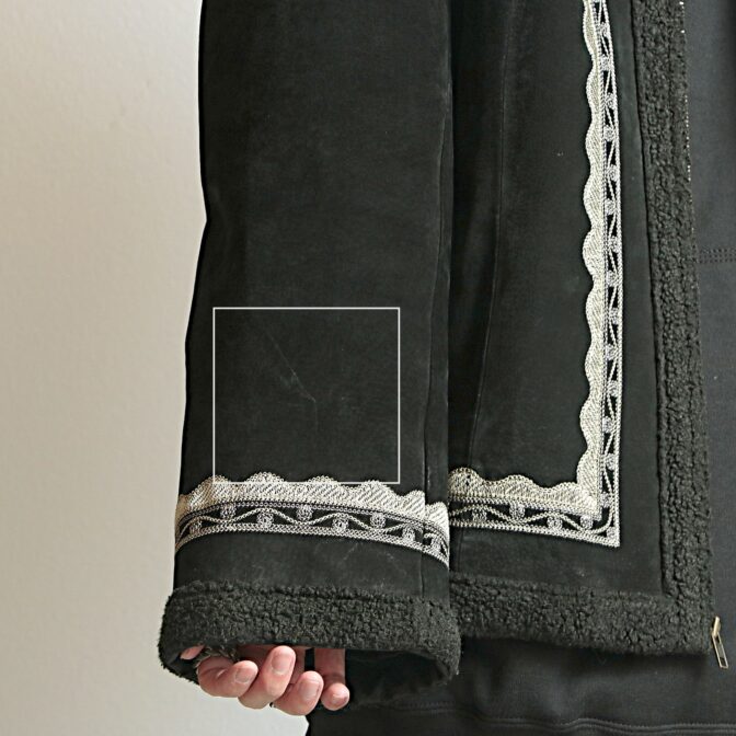 ホワイトスタッグ レザージャケット スエード