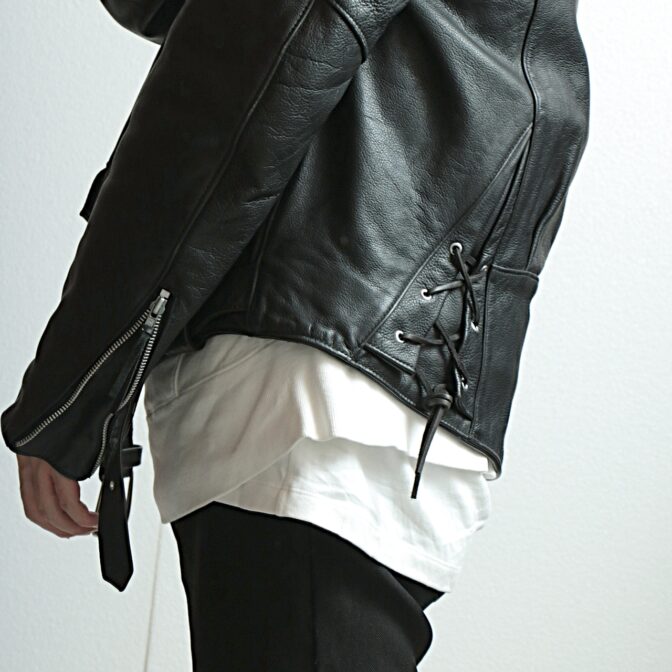 ハーレーダビットソン レザー ライダースジャケット