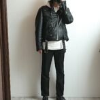 ハーレーダビットソン レザー ライダースジャケット