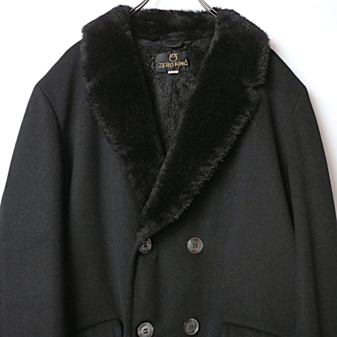 60s 70s ギャングコート 古着