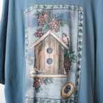 90s アニマル 鳥 柄 Tシャツ