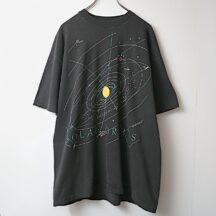 vintage usa製 90s solar orbits 宇宙 太陽軌道 アート Tシャツ 古着 used