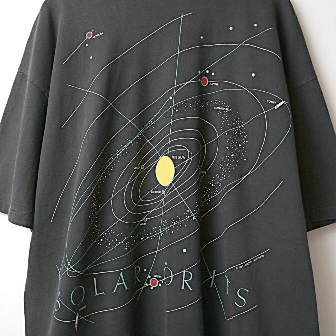 90s ビンテージ アート 宇宙 Tシャツ