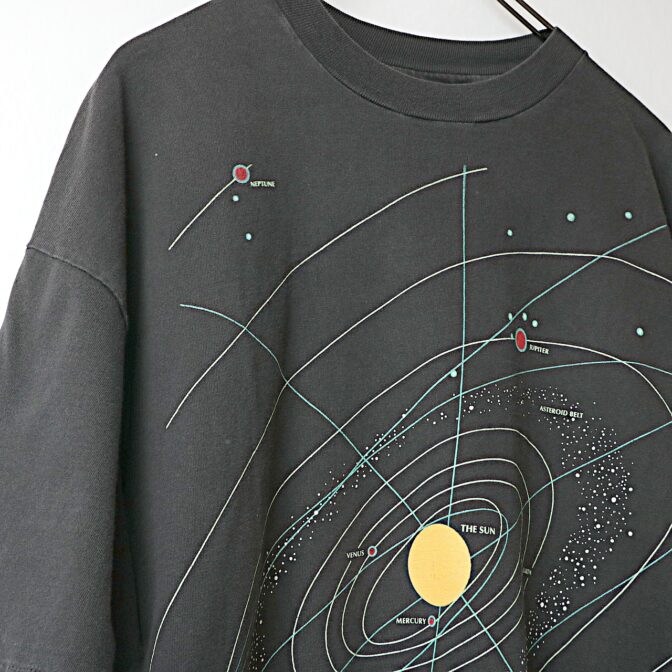 90s ビンテージ アート 宇宙 Tシャツ