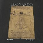 レオナルドダヴィンチ アート Tシャツ 古着