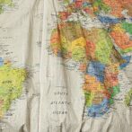 90s ワールドマップ ジャケット カートコバーン