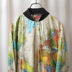 90s ワールドマップ ジャケット カートコバーン