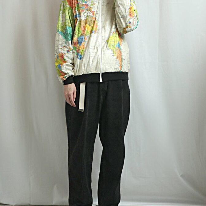 90s ワールドマップ ジャケット カートコバーン