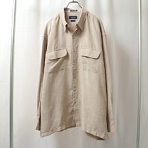 VAN HEUSEN フェイクスエード シャツ 古着 used