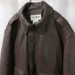 L.L.Bean エルエルビーン フライトジャケット レザー 古着