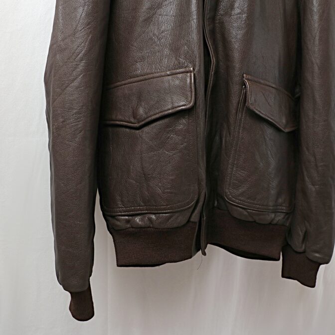 Llbean A-2 フライトジャケット vintage 90s L.L.Bean エルエルビーン A-2 レザー フライトジャケット