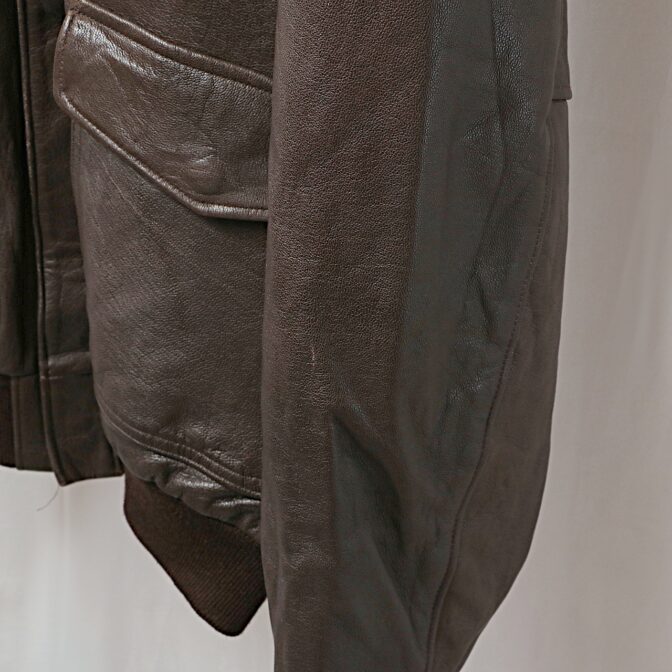 90s L.L.Bean エルエルビーン A-2 レザー フライトジャケット