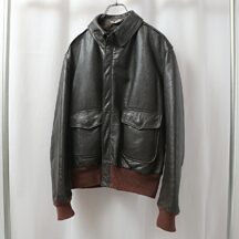 60s GOLDEN BEAR ゴールデンベアー レザー フライト A-2 ジャケット 古着 used