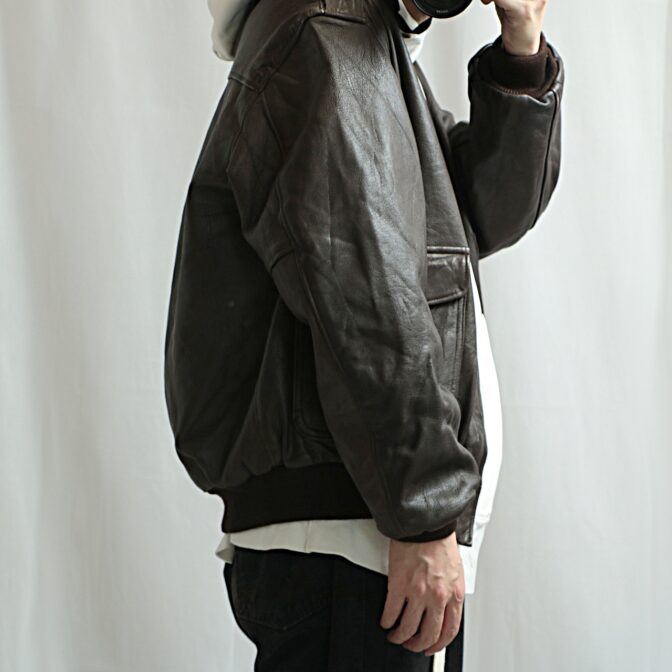 L.L.Bean エルエルビーン フライトジャケット レザー 古着